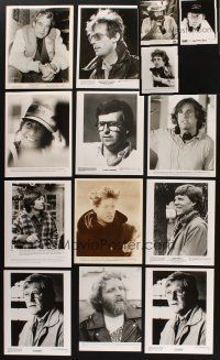 9r240 LOT OF 15 CANDID STILLS OF DIRECTORS '60s-90s cool behind-the-scenes portraits!