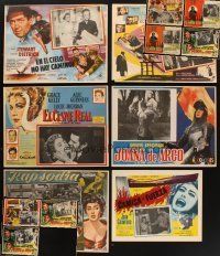 9r268 LOT OF 13 MEXICAN LOBBY CARDS '60s-70s great images from a variety of different movies!