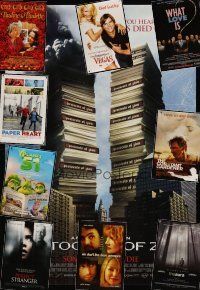 9r319 LOT OF 33 UNFOLDED DOUBLE-SIDED ONE-SHEETS '01 - '09 images from arthouse movies!
