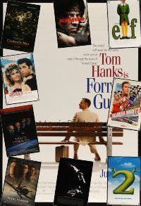 9r326 LOT OF 23 UNFOLDED DOUBLE-SIDED ONE-SHEETS '94 - '11 Pearl Harbor, Forrest Gump & more!