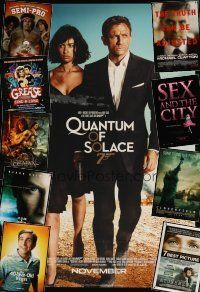 9r330 LOT OF 15 UNFOLDED DOUBLE-SIDED ONE-SHEETS '10 - '11 Quantum of Solace, Cloverfield & more!