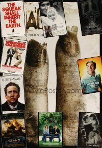 9r343 LOT OF 22 UNFOLDED MOSTLY DOUBLE-SIDED ONE-SHEETS '88 - '05 Saw, Alone in the Dark & more!