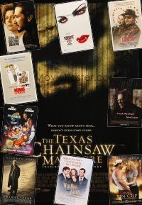 9r355 LOT OF 23 UNFOLDED DOUBLE-SIDED & SINGLE-SIDED ONE-SHEETS '83 - '03 Texas Chainsaw Massacre