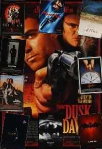 9r377 LOT OF 14 UNFOLDED MOSTLY SINGLE-SIDED ONE-SHEETS '85 - '07 From Dusk Till Dawn, Batman