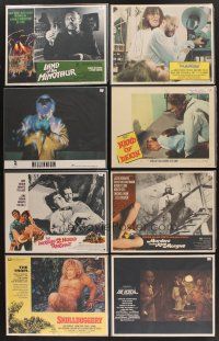 9r115 LOT OF 100 LOBBY CARDS '47 - '89 Incredible 2 Headed Transplant, Hand of Death + more!