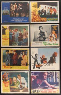 9r119 LOT OF 96 LOBBY CARDS '39 - '83 Deer Hunter, Frankenstein Conquers the World & more!