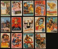 9r250 LOT OF 14 SPANISH HERALDS '40s-60s many cool different artwork images!