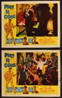 9r076 PLAY IT COOL 4 LCs '63 Michael Winner directed, Bobby Vee, English rock 'n' roll!