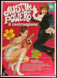 9s133 AUSTIN POWERS: INT'L MAN OF MYSTERY Italian 1p '97 Mike Myers & sexy Elizabeth Hurley