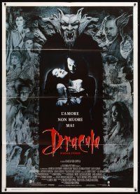 9s150 BRAM STOKER'S DRACULA Italian 1p '92 Francis Ford Coppola, Gary Oldman, cool vampire image!