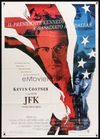 9s211 JFK Italian 1p '91 directed by Oliver Stone, Kevin Costner as Jim Garrison!