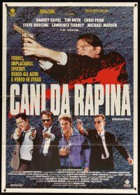 9s269 RESERVOIR DOGS Italian 1p '93 Quentin Tarantino, Harvey Keitel, Steve Buscemi, Penn