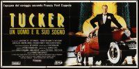 9s003 TUCKER: THE MAN & HIS DREAM Italian 3p '88 Francis Coppola, c/u of Jeff Bridges in tux w/car!