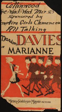 9s520 MARIANNE WC '29 great artwork of World War I soldiers & Marion Davies by John Held Jr.!