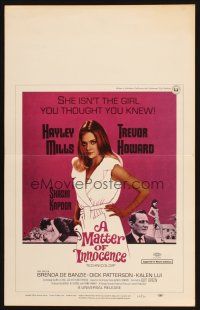 9s523 MATTER OF INNOCENCE WC '68 Hayley Mills with makeup isn't the girl you thought you knew!