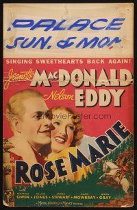 9s579 ROSE MARIE WC '36 singing sweethearts Jeanette MacDonald & Nelson Eddy back again!