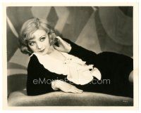 9t320 ALICE WHITE 8x10 still '30 great sexy reclined portrait from Playing Around by Elmer Fryer!