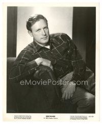 9t376 BODYGUARD 8x10 still '48 great seated portrait of tough guy Lawrence Tierney!