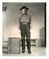 9t387 BRIGHAM YOUNG 8x10 still '40 wardrobe test shot of Dean Jagger with arms at his side!