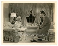 9t411 CAIN & MABEL 8x10 still '36 Clark Gable looks at pretty Marion Davies reading big book!
