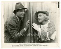 9t413 CALL IT LUCK 8x10 still '32 Pat Paterson & Charles Starrett hiding from each other!