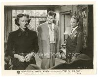 9t450 COME FILL THE CUP 8x10 still '51 alcoholic James Cagney & Gig Young look at Phyllis Thaxter!
