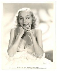 9t514 EVELYN KEYES 8x10 still '38 great close portrait of the sexy blonde Paramount actress!