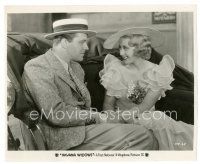 9t604 HAVANA WIDOWS 8x9.75 still '33 romantic c/u of pretty Joan Blondell & Lyle Talbot!