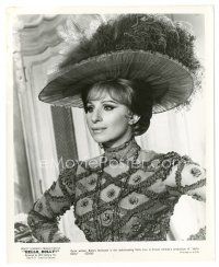 9t609 HELLO DOLLY 8x10 still '70 portrait of Barbra Streisand as the matchmaking Dolly Levi!