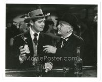 9t618 HONKY TONK deluxe 8x10 still '41 Clark Gable tells Frank Morgan he wants just one more drink!