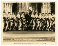 9t639 INNOCENTS OF PARIS 8x10 still '29 Maurice Chevalier w/sexy showgirls in his 1st U.S. talkie!