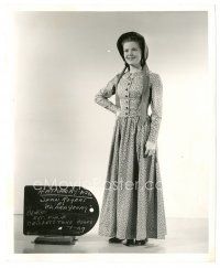 9t653 JEAN ROGERS 8x10 still '40 full-length wardrobe test shot as Clara from Brigham Young!