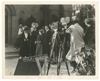 9t176 KISS IN TIME candid 8x10 still '21 cool image of cameras & crew filming stars in a scene!