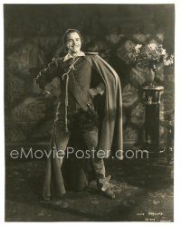 9t716 MAN IN THE IRON MASK 7x9 still '39 great portrait of Louis Hayward in the title role!