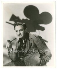 9t203 MISTER ROBERTS candid 8x10 still '55 director Mervyn LeRoy photographed by camera shadow!