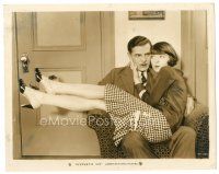9t912 SYNTHETIC SIN 8x10 still '29 small town actress Colleen Moore sits in Antonio Moreno's lap!