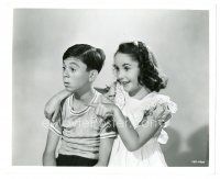 9t925 THERE'S ONE BORN EVERY MINUTE 8x10 still '42 young Elizabeth Taylor's 1st movie w/ Alfalfa!!