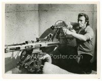 9t937 THUNDERBOLT & LIGHTFOOT 8x10 still '74 great close up of Clint Eastwood with HUGE gun!