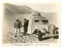 9t952 TROUBLE IN MOROCCO 8x10 still '37 Jack Holt by armored car in African desert, Schoedsack!