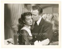 9t976 WAKE OF THE RED WITCH 8x10 still '49 c/u of John Wayne comforting pretty Gail Russell!