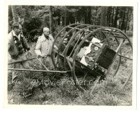 9t297 WONDERFUL WORLD OF THE BROTHERS GRIMM candid 8x10 still '62 camera put in drum to test fall!