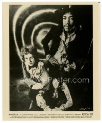 9t996 WOODSTOCK 8x10 still '70 psychedelic image of Jimi Hendrix, Noel Redding & Mitch Mitchell!