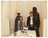 9t026 EMPIRE STRIKES BACK color 8x10 still '80 Lando about to betray Han Solo, Chewbacca & Leia!