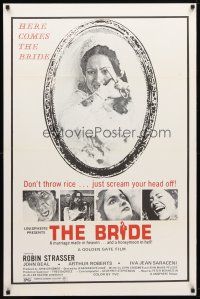 9w080 BRIDE 1sh '74 Robin Strasser & John Beal in The House That Cried Murder!
