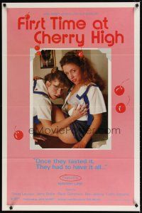 9w202 FIRST TIME AT CHERRY HIGH 1sh '84 school sex, Mystery Lane, Tanya Lawson, Ron Jeremy!