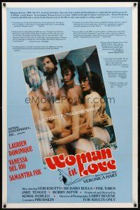 9w841 WOMAN IN LOVE: A STORY OF MADAME BOVARY 1sh '79 Laurien Dominique, Vanessa Del Rio