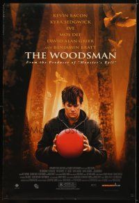 9w842 WOODSMAN DS 1sh '04 cool image of Kevin Bacon w/red ball!