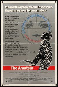 9x036 AMATEUR 1sh '82 John Savage, Christopher Plummer, professional assassins!