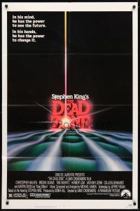 9x200 DEAD ZONE 1sh '83 David Cronenberg, Stephen King, he has the power to see the future!