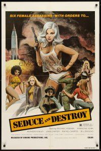 9x220 DOLL SQUAD 1sh '73 Ted V. Mikels directed, an elite army of lady assassins!
